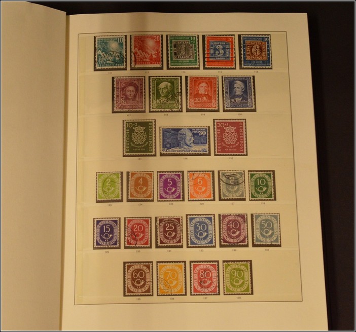 Briefmarkensammlung Deutschland Jahrgang 19491974 siehe Beschreibung