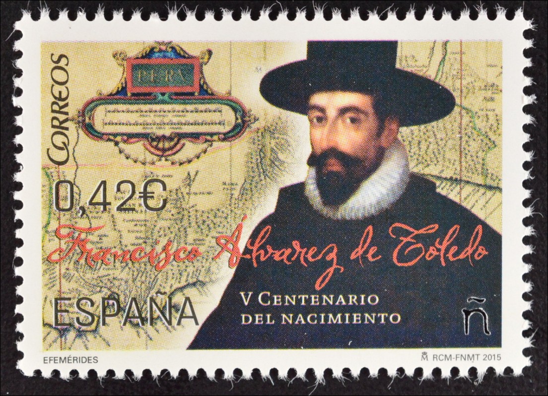 Spanien 2015 Nr. 5014 Francisco Alvarez de Toledo Berühmte Person