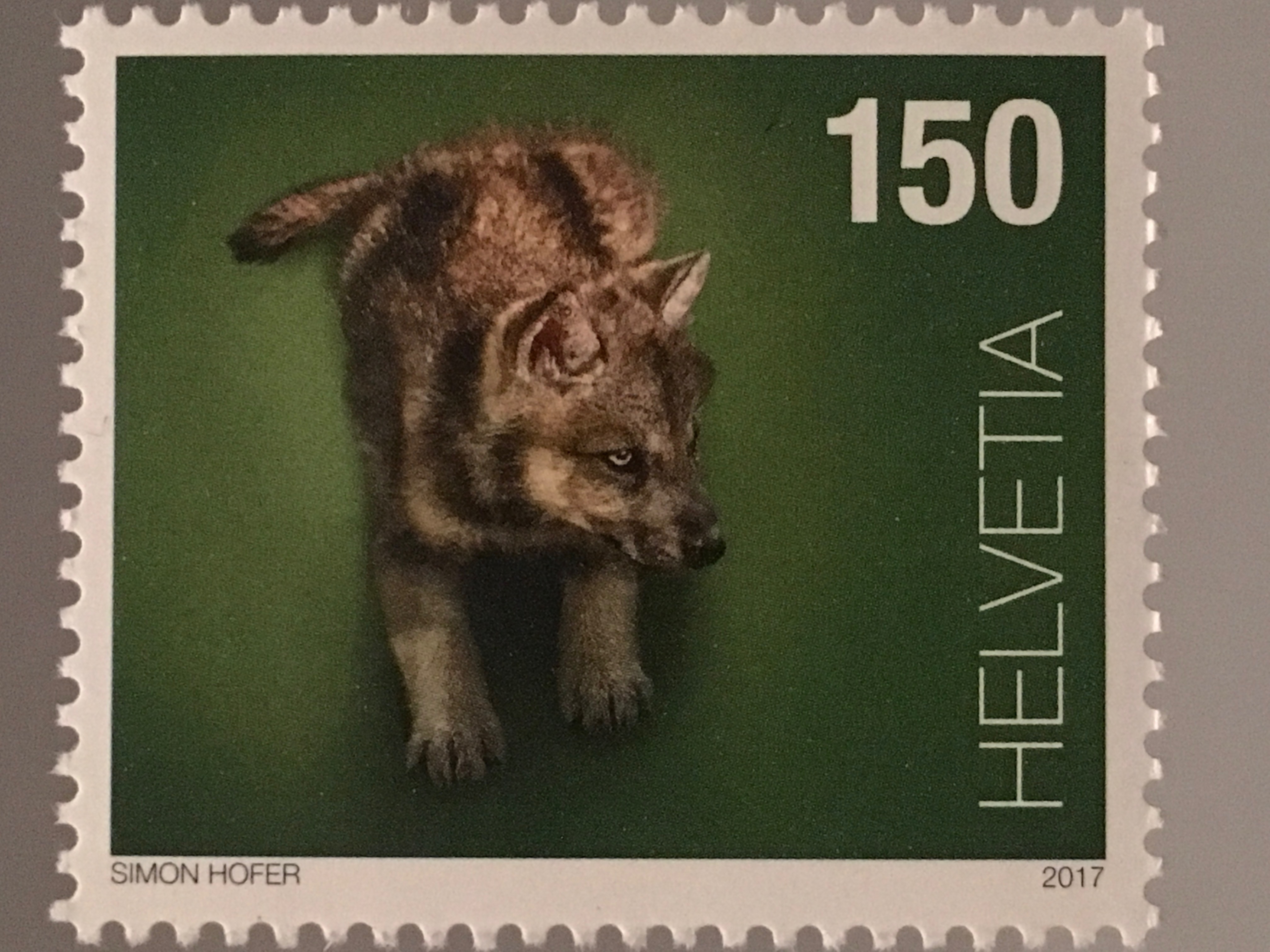Schweiz 2017 Michel Nr. 2476-79 Tierbabies Fischotter Eurasischer Luchs ...