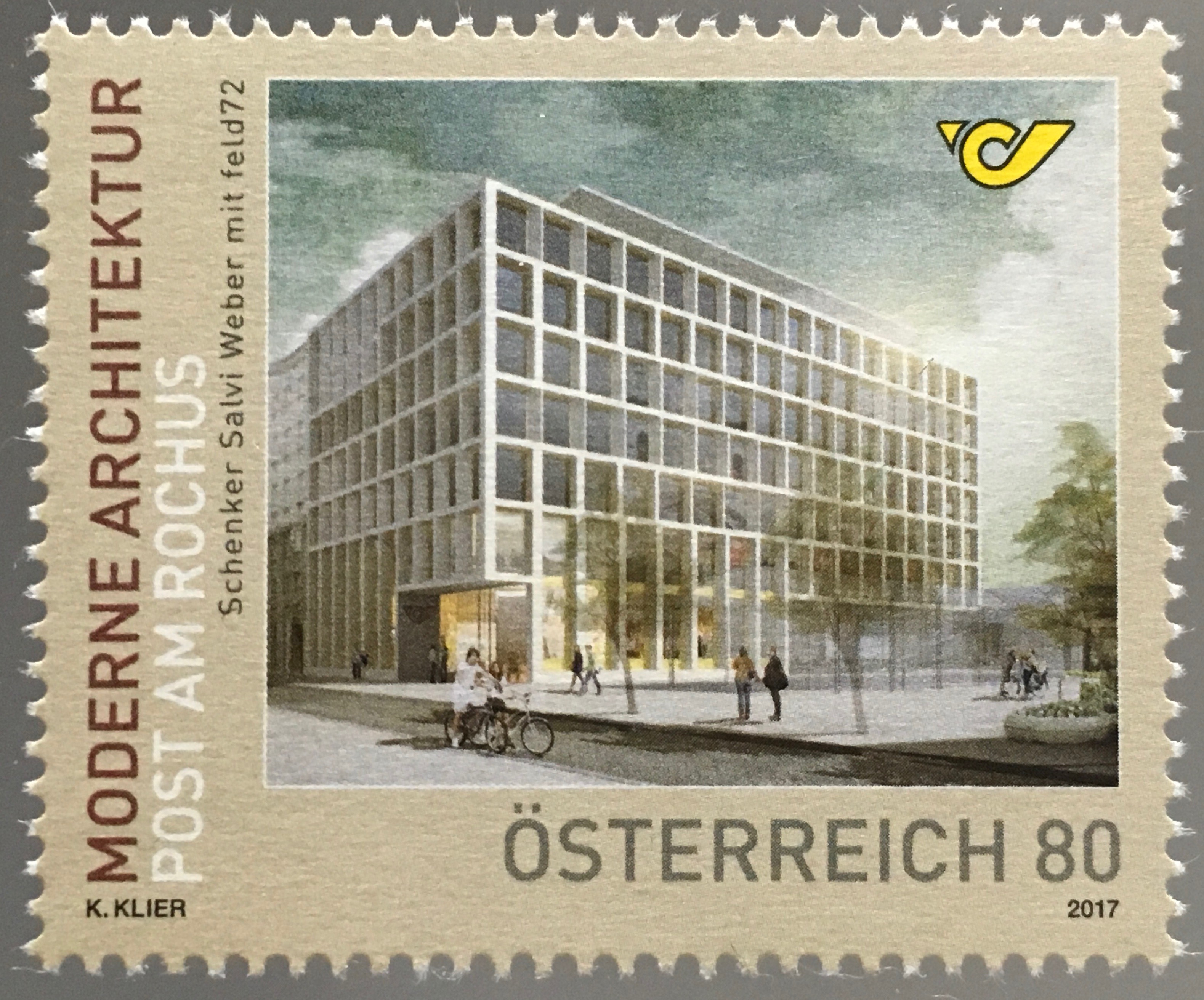 Österreich 2017 Michel Nr. 3357 Moderne Architektur in Österreich Post ...