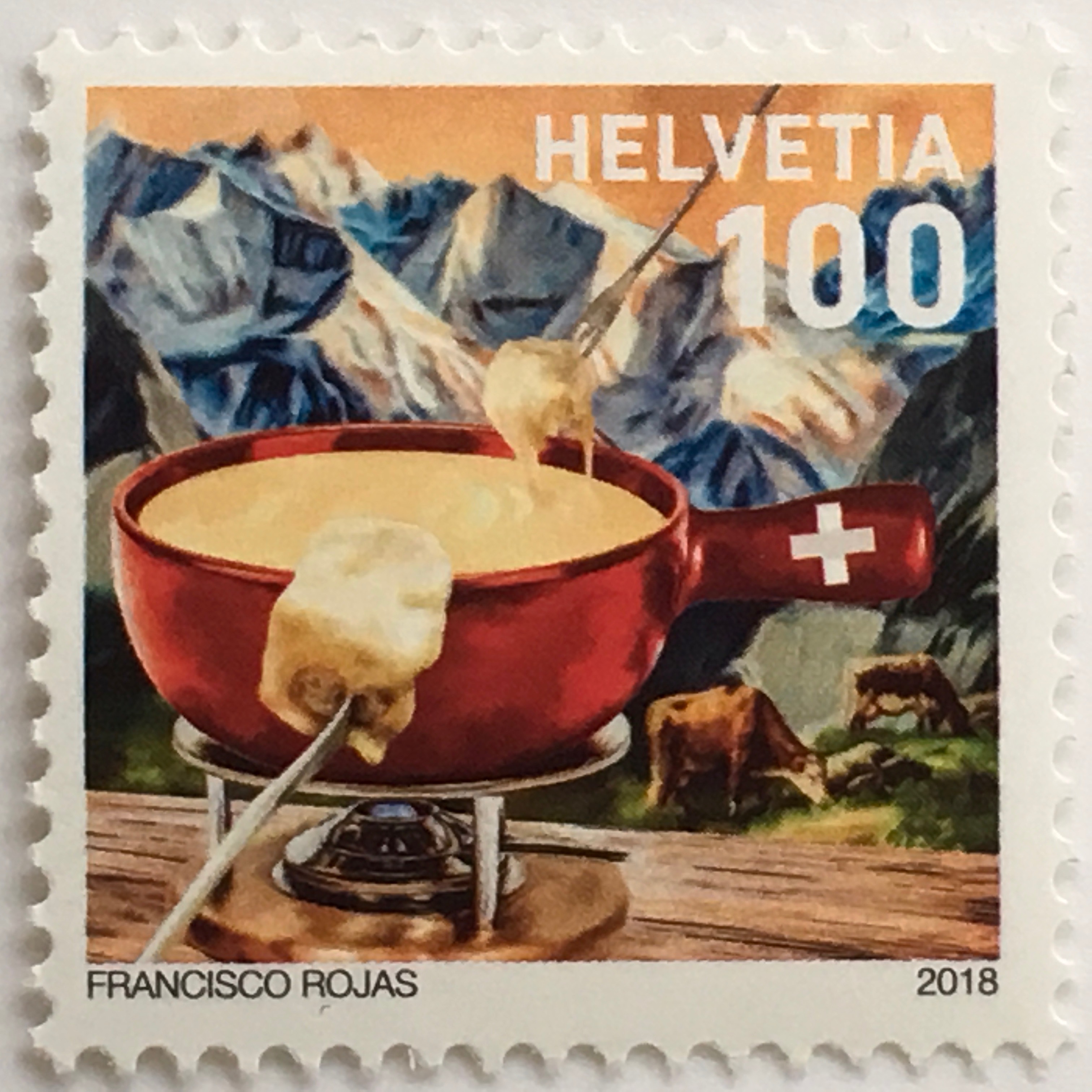 Schweiz 2018 Michel Nr. 2577-78 Schweizer Nationalgericht ...