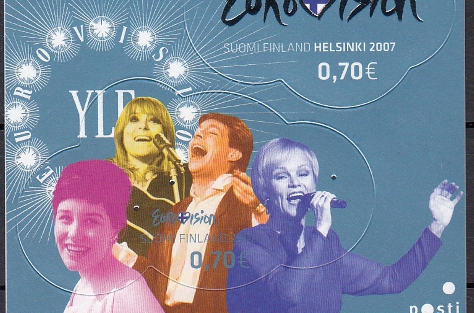 Finnland 2007 Block Nr. 44 **, Eurovision Song Contest, Helsinki