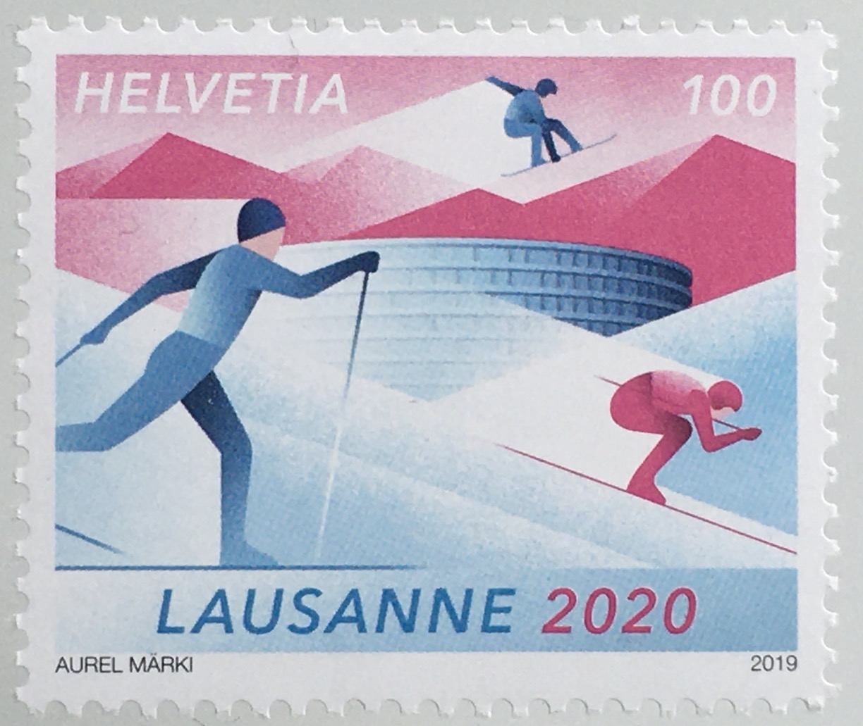 Schweiz 2019 Nr. 2637 Olympische JugendWinterspiele 2020 in Lausanne