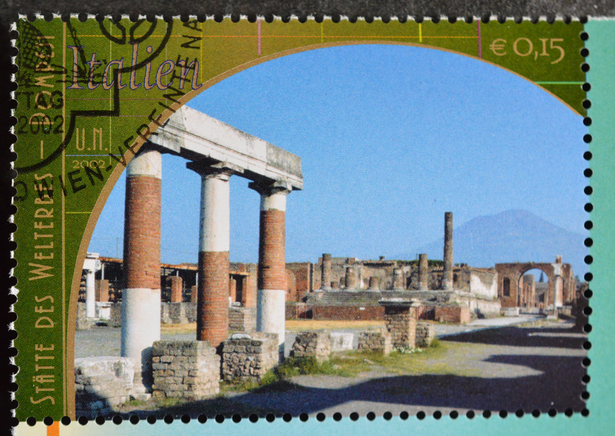 Vereinte Nationen UNO UN Wien 2002 Nr. 37378 UNESCO Welterbe Italien