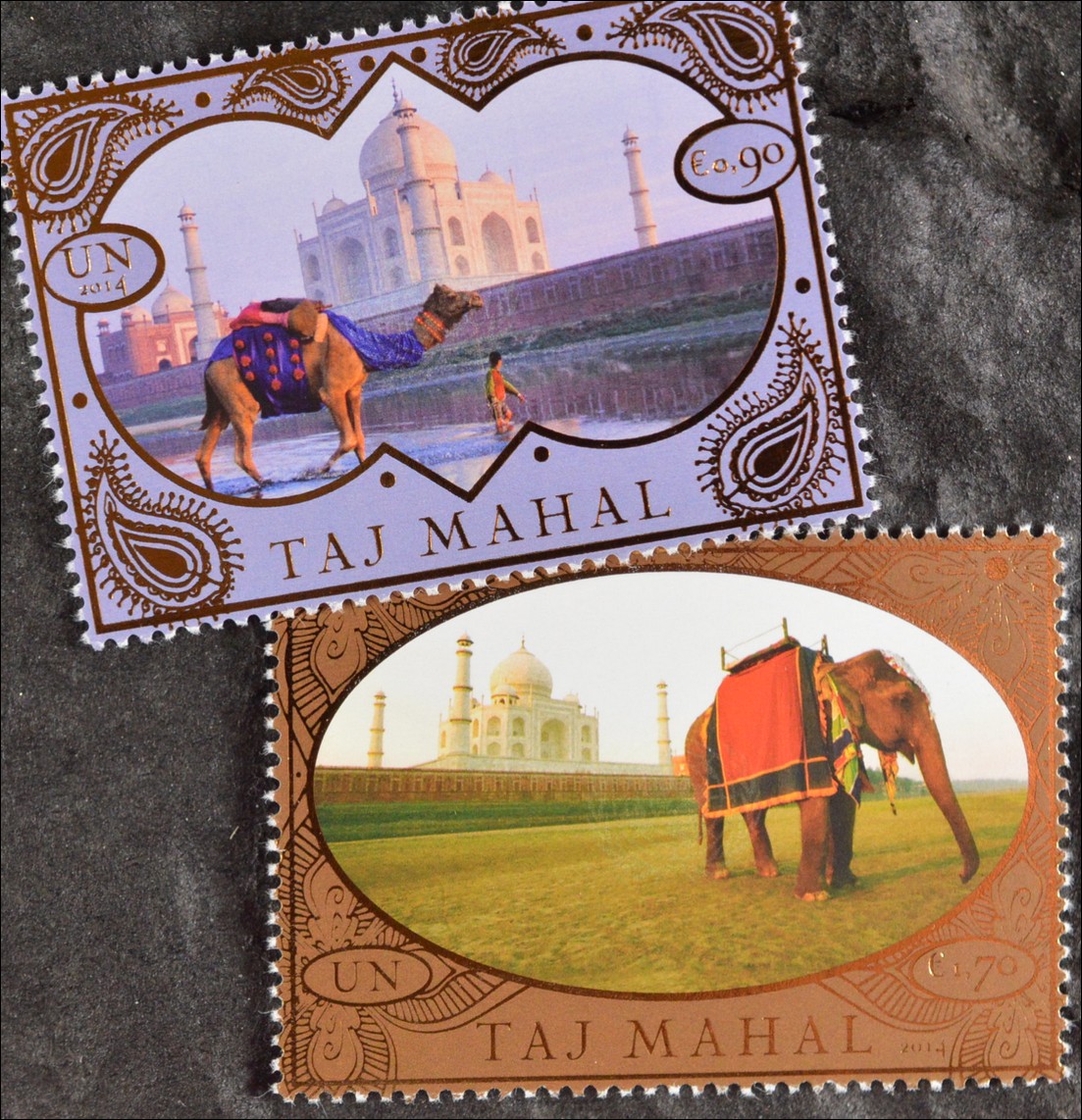 UNO NY 2014** UNESCO-Welterbe: Taj Mahal, Mumbai, Indien (Neu (gemäss UNO NY 2014** UNESCO-Welterbe: Taj Mahal, Mumbai, Indien (Neu (gemäss